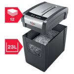 REXEL Destructeur de documents Momentum X312-SL P-3,coupe croisée,5x42mm,12 feuilles,23 litres,2104574EU – Image 2