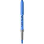 BIC Highlighter Grip Surligneurs Pointe Biseautée - Bleu – Image 2
