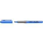 BIC Highlighter Grip Surligneurs Pointe Biseautée - Bleu – Image 4