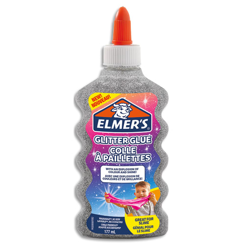 438113_d1.jpg ELMERS Colle à paillettes Argent 177ml – Image 1