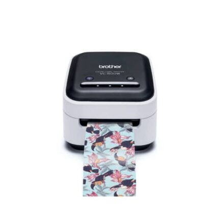 BROTHER Imprimante d'étiquettes photo couleur VC-500WCR packaging loisir créatif