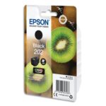 EPSON Cartouche Jet d'Encre Claria Premium Black ''Kiwi'' 202 (T02E1) - C13T02E14010