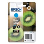 EPSON Cartouche Jet d'Encre Claria Premium Cyan ''Kiwi'' 202 (T02F2) - C13T02F24010