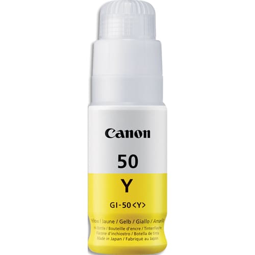 439498_d1-1.jpg CANON Bouteille d'encre jaune GI-50 Y 3405C001 – Image 1