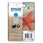 EPSON Cartouche Jet d'Encre Cyan ''Etoile de Mer'' 603 (T03U2) - C13T03U24010