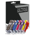 PSN P/4 Cartouche compatible jet d'encre NCMJ photo Canon 580XXL/581XXL, B8C580XXL/581XXLB/CL