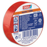 TESA Adhésif Rouge 25m x 50mm 53988-00019-00