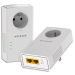 NETGEAR Pack de 2 boîtiers CPL 2000Mbit/s PLP2000-100FRS