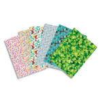 DECOPATCH Pochette de 30 feuilles 30x40cm décoratives 6 motifs assortis