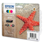 EPSON Multipack Jet d'Encre 4 couleurs 603 (T03U6) C13T03U64010