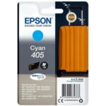 EPSON Cartouche Jet d'Encre DURABrite Ultra Cyan ''Valise'' 405 (T05G2) - C13T05G24010