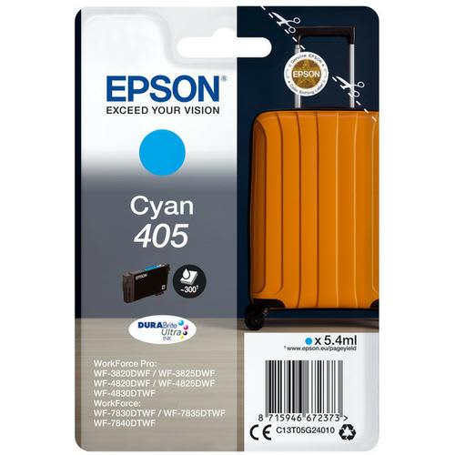 441888_d1-1.jpg EPSON Cartouche Jet d'Encre DURABrite Ultra Cyan ''Valise'' 405 (T05G2) - C13T05G24010 – Image 1