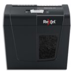 REXEL Destructeur de documents Secure X6 P-4, coupe croisée, 4x40mm, 6 feuilles, 10 litres, 2020122EU