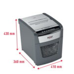 REXEL Destructeur de documents Optimum Auto+ 50X P-4,coupe croisée,4x28mm,50 feuilles,20 l,2020050XEU – Image 3