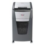 REXEL Destructeur de documents Optimum Auto+ 225X P-4,coupe croisée,4x25mm,225 feuilles,60 l,2020225XEU