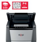 REXEL Destructeur de documents Optimum Auto+ 225X P-4,coupe croisée,4x25mm,225 feuilles,60 l,2020225XEU – Image 2