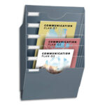 CEP Trieur mural 6 cases gris