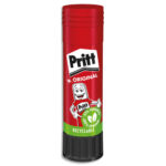 PRITT Stick de colle blanche 22g sans solvant/PVC/conservateur. Lavable à froid