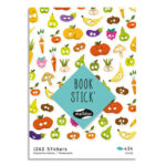 MAILDOR Book 24 feuilles A5 et 1008 Stick thème Amour