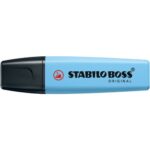 STABILO BOSS ORIGINAL Pastel surligneur pointe biseautée - Fraicheur de bleu – Image 2