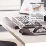 FELLOWES Support clavier ergo mouss aluminium coloris Noir 9178201 – Image 3