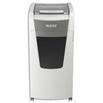 LEITZ Destructeur de documents IQ Auto+ Office Pro 600 P-4,coupe croisée,4x28mm,600 feuill,110 l,80170000