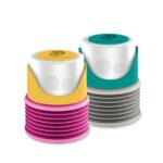 STAEDTLER® 513 - Taille-crayon plastique 2 usages avec réservoir couleurs assorties