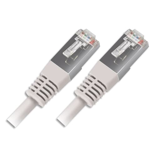 445145_d1-1.jpg APM Câble RJ45 Blindé Catégorie 6 F-UTP 4P 1m Blanc 560346 – Image 1