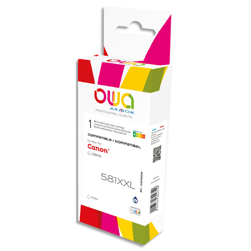 445323_d1-1.jpg OWA Cartouche jet d'encre compatible NR PH 581XXL K20750OW – Image 1