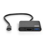 PORT CONNECT Mini station d'accueil USB-C pour PC et Mac - HDMI, USB 3.0 900140 – Image 2