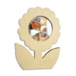 GRAINE CREATIVE Miroir fleur 100x140x10mm