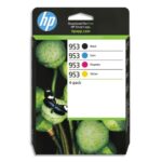 HP Pack de 4 cartouches jet d'encre 953 6ZC69AE