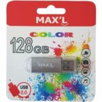 MAXELL Clé USB 2.0 128Go Color's Grise MAXL85406