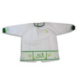 WONDAY Tablier imperméable 3 poches pour enfant 4 à 6 ans en matière recyclée et biodégradable