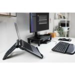 KENSINGTON Support pour ordinateur portable Easy Riser, SmartFit, noir, 60112 – Image 4