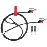 KENSINGTON Câbles de sécurité à clé ClickSafe® pour ordinateur portable - Verrous Twin K64638WW