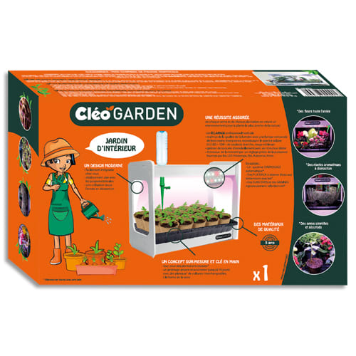 447941_d1-1.jpg CLEOPATRE Kit Maison verte autonome, éclairage LED + 2 plateaux + programmateur + système d'arrosage – Image 1