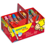 GIOTTO Schoolpack 36 crayons maxi + 3 tailles crayon