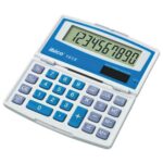 IBICO Calculatrice de poche Ibico 101X Grand écran LCD à 10 chiffres, écran repliable IB410130