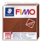 GRAINE CREATIVE Pain 57g FIMO EFFECT CUIR couleur marron