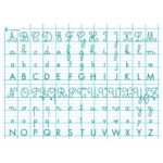 ART PLUS Tableau abécédaire 70 x 100 cm