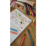 STABILO pointMax stylo-feutre - Etui de 4 stylos-feutres pastel - Crème de jaune/Citron vert/Rose/Corail – Image 3