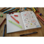 STABILO pointMax stylo-feutre - Etui de 4 stylos-feutres pastel - Crème de jaune/Citron vert/Rose/Corail – Image 4