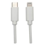 APM Câble Lightning certifié MFI / Type C 2 mètres Blanc