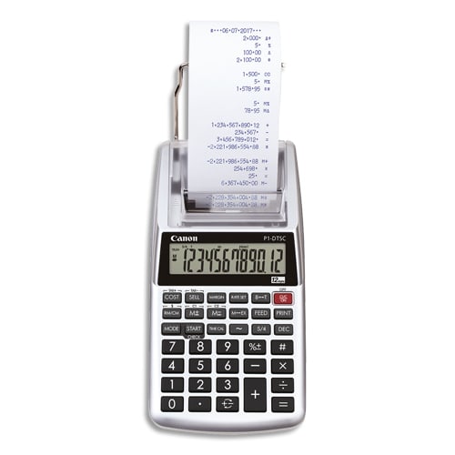 450703_d1-1.jpg CANON Calculatrice imprimante portable professionnelle sans adaptateur P1-DTSC II – Image 1