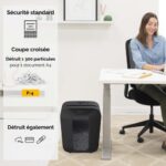 FELLOWES Destructeur LX50 coupe croisée – Image 4