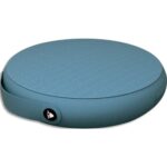 ALBA Coussin ergonomique ERGOPAD bleu diam 35 cm gonflable en polychlorure de vinyle, poignée intégrée