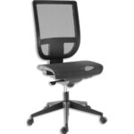 Siège ''Tertio'' haut dossier assise résille,synchrone,translation d'assise,accoudoirs en option (451068)