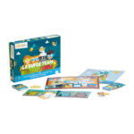 AVENUE MANDARINE Jeu de plateau, Team Ecolo contient 4 jeux, à partir de 4 ans.