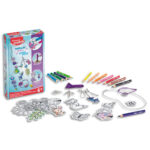 MAPED Kit Coloriages IMAGIN'STYL MAGIC PLASTIC à transformer en accessoires tendances.